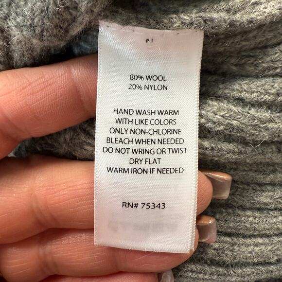 Women's Telluride Clothing Company Wool Blend Color Block Sweater Size M NWT - Picture 4 of 8